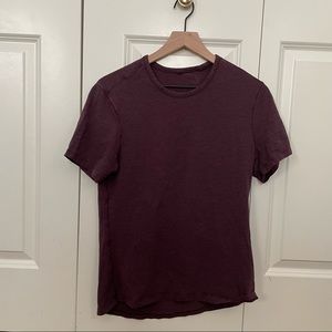 Lululemon Tee / Size S / Maroon-Plum